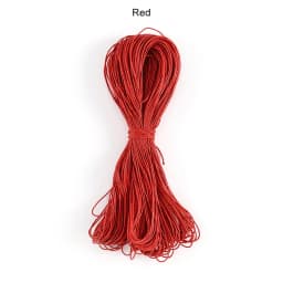 65m/Lot Waxed Cotton String Beading Cord Rope 1mm For Bracelet And Necklace Jewelry Making Weaving Supplies Accessories