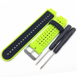 Silicone Watchband Strap For Garmin Forerunner 235/220/230/620/630/735XT Approach S20 SmartWatch Wristband with Tool Accessories