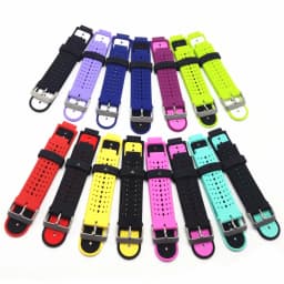 Silicone Watchband Strap For Garmin Forerunner 235/220/230/620/630/735XT Approach S20 SmartWatch Wristband with Tool Accessories