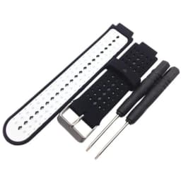 Silicone Watchband Strap For Garmin Forerunner 235/220/230/620/630/735XT Approach S20 SmartWatch Wristband with Tool Accessories