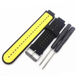 Silicone Watchband Strap For Garmin Forerunner 235/220/230/620/630/735XT Approach S20 SmartWatch Wristband with Tool Accessories