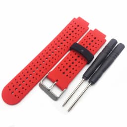 Silicone Watchband Strap For Garmin Forerunner 235/220/230/620/630/735XT Approach S20 SmartWatch Wristband with Tool Accessories
