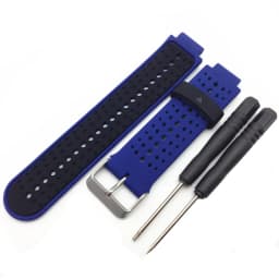 Silicone Watchband Strap For Garmin Forerunner 235/220/230/620/630/735XT Approach S20 SmartWatch Wristband with Tool Accessories