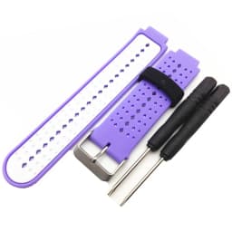 Silicone Watchband Strap For Garmin Forerunner 235/220/230/620/630/735XT Approach S20 SmartWatch Wristband with Tool Accessories