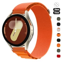 Fabric 22mm 20mm watch band Alpine Loop for Samsung Galaxy Watch 7-FE-6-4-Classic-5-Pro sport bracelet Huawei GT 2-3-4-Pro strap
