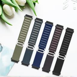 Fabric 22mm 20mm watch band Alpine Loop for Samsung Galaxy Watch 7-FE-6-4-Classic-5-Pro sport bracelet Huawei GT 2-3-4-Pro strap