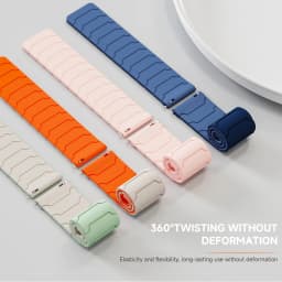 Magnetic Loop Strap For Samsung Galaxy Watch 7 6 5 4 40mm 44mm 4 6 Classic 46 42 43 47mm 5 Pro Band Silicone 20mm 22mm Watchband