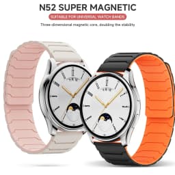 Magnetic Loop Strap For Samsung Galaxy Watch 7 6 5 4 40mm 44mm 4 6 Classic 46 42 43 47mm 5 Pro Band Silicone 20mm 22mm Watchband