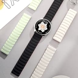 Magnetic Loop Strap For Samsung Galaxy Watch 7 6 5 4 40mm 44mm 4 6 Classic 46 42 43 47mm 5 Pro Band Silicone 20mm 22mm Watchband