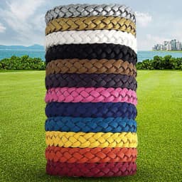 36-12pcs Hand Wrist Band Repeller Portable Anti Mosquitoes Wrist Band Reusable Safe Wristbands for Sports Travel Camping Tools