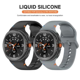 Official Strap For Samsung Galaxy Watch 8 40mm 44mm Watch8 Classic 46mm Silicone Sport Bracelet Correa Original 1:1 No Gaps Band