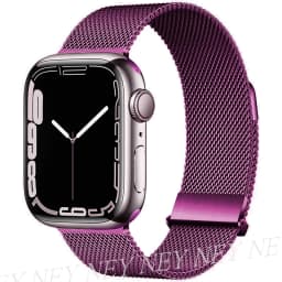 Milanese Strap for Apple Watch 10 46mm Band 9 8 7 45mm 41mm Ultra 2 49mm Metal Magnetic Bracelet iWatch 6 5 4 SE 44mm 40mm 42mm