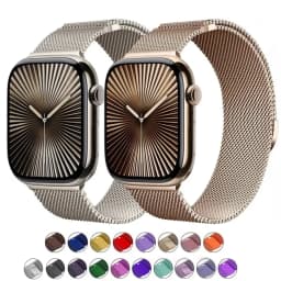 Milanese Strap for Apple Watch 10 46mm Band 9 8 7 45mm 41mm Ultra 2 49mm Metal Magnetic Bracelet iWatch 6 5 4 SE 44mm 40mm 42mm