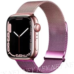 Milanese Strap for Apple Watch 10 46mm Band 9 8 7 45mm 41mm Ultra 2 49mm Metal Magnetic Bracelet iWatch 6 5 4 SE 44mm 40mm 42mm