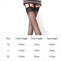 100 - 130cm Super Long Non-elastic Nylon Thigh High Stockings Women Sexy Ultra Thin Transparent Underwear With Retail Package