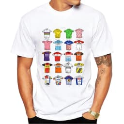 Vintage Sports Bike Printed Men's T-shirt Harajuku Streetwear Graphic T Shirts Oversized Tops One Piece Vintage Tee