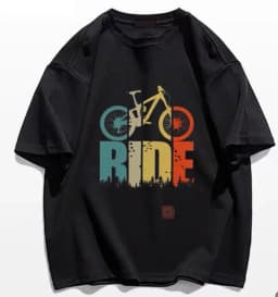 Vintage Sports Bike Printed Men's T-shirt Harajuku Streetwear Graphic T Shirts Oversized Tops One Piece Vintage Tee