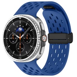Breathable Band For Samsung Galaxy Watch 9/8 Classic Sports Magnetic Silicone Correa Bracelet Galaxy Watch 8 44mm 40mm Strap