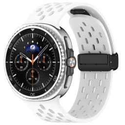 Breathable Band For Samsung Galaxy Watch 9/8 Classic Sports Magnetic Silicone Correa Bracelet Galaxy Watch 8 44mm 40mm Strap