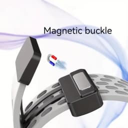 Breathable Band For Samsung Galaxy Watch 9/8 Classic Sports Magnetic Silicone Correa Bracelet Galaxy Watch 8 44mm 40mm Strap