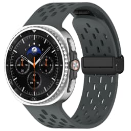 Breathable Band For Samsung Galaxy Watch 9/8 Classic Sports Magnetic Silicone Correa Bracelet Galaxy Watch 8 44mm 40mm Strap