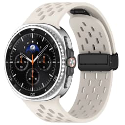 Breathable Band For Samsung Galaxy Watch 9/8 Classic Sports Magnetic Silicone Correa Bracelet Galaxy Watch 8 44mm 40mm Strap