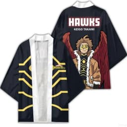 Japanese Style Cosplay Cardigans, Kimono Cloaks, Feather Woven Taoist Robes, 3D Digital Printed Clothing