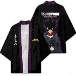 Japanese Style Cosplay Cardigans, Kimono Cloaks, Feather Woven Taoist Robes, 3D Digital Printed Clothing