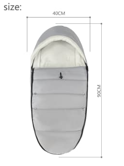 Universal Pushchairs Footmuff Compatible with Babyzen YOYO, YOYO2 Warm Waterproof Sock Baby Stroller Accessories