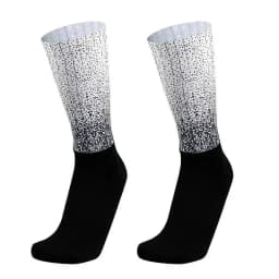 Men Bicycle Sport Running Bike Socks Anti Slip Silicone Summer Aero Socks Whiteline Cycling Socks  Calcetines Ciclismo