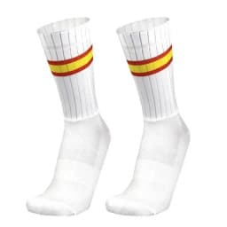 Men Bicycle Sport Running Bike Socks Anti Slip Silicone Summer Aero Socks Whiteline Cycling Socks  Calcetines Ciclismo