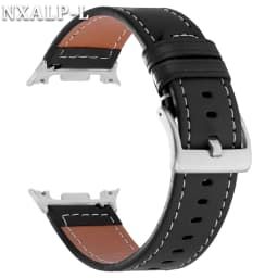 No Gaps Leather Strap for Samsung Galaxy Watch 8 Classic 46mm Replacement Band for Galaxy Watch 8 44mm 40mm Bracelet Accessorie