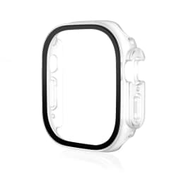 Cover For Apple Watch Ultra 3 49mm PC Bumper+Screen Protector Cover iWatch Ultra 2 49mm HD Tempered Glass+Case Shell Accessories