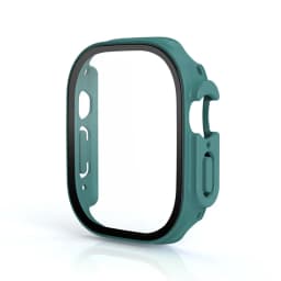 Cover For Apple Watch Ultra 3 49mm PC Bumper+Screen Protector Cover iWatch Ultra 2 49mm HD Tempered Glass+Case Shell Accessories