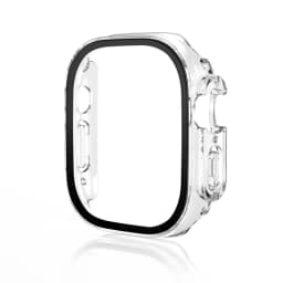 Cover For Apple Watch Ultra 3 49mm PC Bumper+Screen Protector Cover iWatch Ultra 2 49mm HD Tempered Glass+Case Shell Accessories