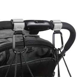 Universal Stroller Hooks Clip Heavy Duty Hanging Organizer for Diaper Bags Uses for Prams Shopping Carts Car Seats Baby Carriers