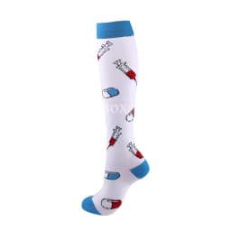 New Compression Stockings Varicose Veins Medical Nursing Blood Circulation Pregnancy Edema Diabetes Knee High Socks 20-30 Mmhg