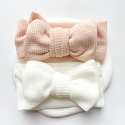Baby Girl Bow Headband for Children Newborn Baby Turbans for Babies Solid Big Bowknot Headbands Infant Baby Hair Accessories