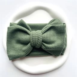 Baby Girl Bow Headband for Children Newborn Baby Turbans for Babies Solid Big Bowknot Headbands Infant Baby Hair Accessories