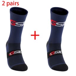 2pairs 2023 New Cycling Socks Bike Nurse Compression Road Bike Running Mtb Knee-high White Sports Funny Brand Black