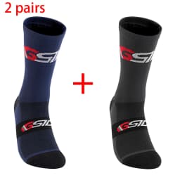 2pairs 2023 New Cycling Socks Bike Nurse Compression Road Bike Running Mtb Knee-high White Sports Funny Brand Black