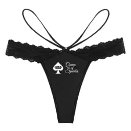 Queen of Spades Women Sexy Lace Lingerie Temptation G String Naughty Underwear for Women Sexy Panties String Femme Sexy