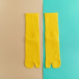 Color five-finger cotton sweat-absorbing breathable sports socks Japanese candy color split-toe women's socks