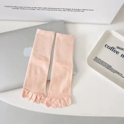 Color five-finger cotton sweat-absorbing breathable sports socks Japanese candy color split-toe women's socks