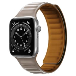 Silicone Link strap for Apple watch band 44mm 40mm 45mm 41mm 46mm 49mm Magnetic Loop bracelet iwatch series SE 7 8 9 ultra 2 10