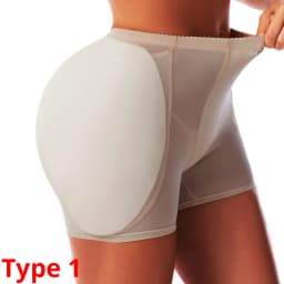 Big Ass Sponge Padded Panty Sexy Butt Lifter Fake Ass Booty Hip Enhancer Waist Trainer Control Panties Pads Buttocks Body Shaper