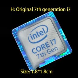 New Wholesale Variety Of Choices Original 6 7 8th Generation i3 i5 i7 Celeron Intel Xeon Pentium Processor Dolby Sticker Label