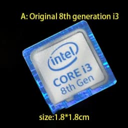 New Wholesale Variety Of Choices Original 6 7 8th Generation i3 i5 i7 Celeron Intel Xeon Pentium Processor Dolby Sticker Label