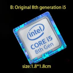 New Wholesale Variety Of Choices Original 6 7 8th Generation i3 i5 i7 Celeron Intel Xeon Pentium Processor Dolby Sticker Label