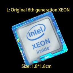 New Wholesale Variety Of Choices Original 6 7 8th Generation i3 i5 i7 Celeron Intel Xeon Pentium Processor Dolby Sticker Label